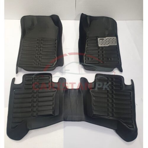 Toyota Hilux Revo 5D Floor Mats Black 1