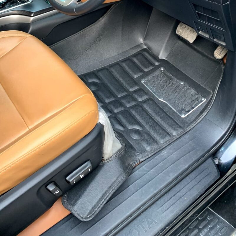 Toyota Hilux Revo Rocco 5D Floor Mats Black Toyota Hilux Revo Rocco 5D Floor Mats Black