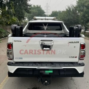 Toyota Hilux Vigo Headlight Backlight Chrome Cover Set 2012-15 3