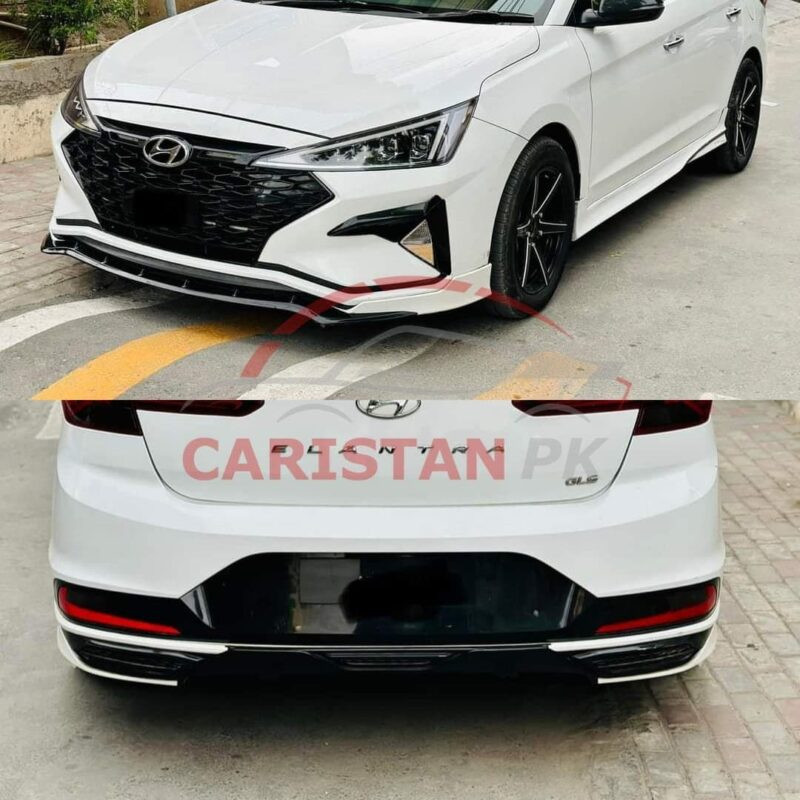 Unpainted Hyundai Elantra ABS Plastic Taiwan Body Kit 1 Unpainted Hyundai Elantra ABS Plastic Taiwan Body Kit 1