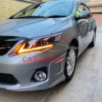 Unpainted Toyota Corolla Fiber Glass Design B Body Kit 2011-13 3 Pc 4