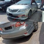Unpainted Toyota Corolla Fiber Glass Design C Body Kit 2011-13 3 Pc