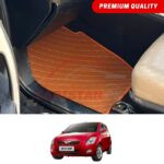 FAW V2 Flat Style 7D Floor Mats Royal Orange
