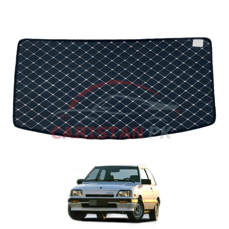 Suzuki Khyber 7D Trunk Protection Mat Black With Beige Stitch