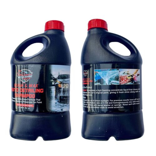 Mega Shine Wash & Wax Auto Detailing Shampoo 2L 2