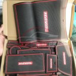 Haval H6 PVC Non-Slip Interior Protection Mats Red 1
