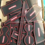 Haval Jolion PVC Non-Slip Interior Protection Mats Red 1