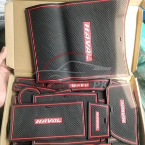 Haval H6 PVC Non-Slip Interior Protection Mats Red 1