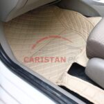 Honda City 7D Floor Mats Beige 2022 Model & Onwards