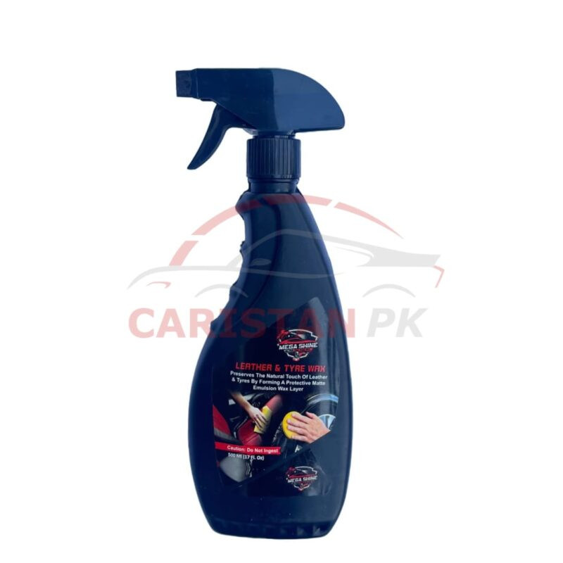 Mega Shine Leather And Tire Wax 500ML Mega Shine Leather And Tire Wax 500ML
