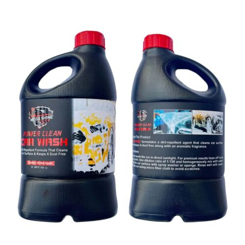 Mega Shine Power Clean Car Wash Shampoo 2L 2