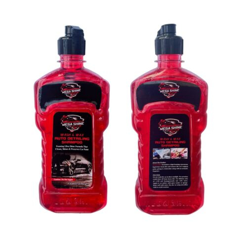 Mega Shine Wash & Wax Auto Detailing Shampoo 450ML 1