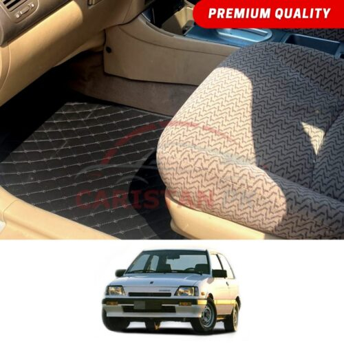 Suzuki Khyber Flat Style 7D Floor Mats Black