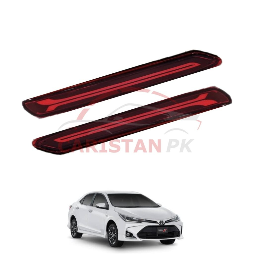 Toyota Corolla X Rear Bumper Reflector Light Design A Toyota Corolla X Rear Bumper Reflector Light Design A