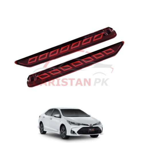 Toyota Corolla X Rear Bumper Reflector Light Design B