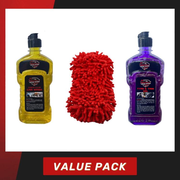 Mega Shine Exterior Care Value Pack 2