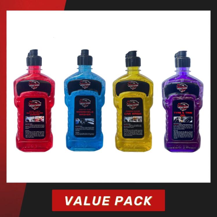 Mega Shine Exterior Care Value Pack