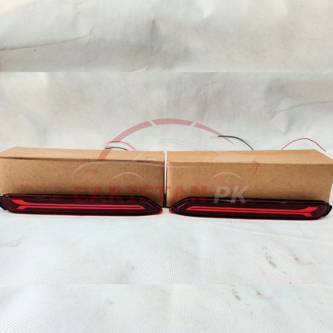 Toyota Corolla X Rear Bumper Reflector Light Design A 4 Toyota Corolla X Rear Bumper Reflector Light Design A 4