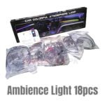 Multicolor Interior Ambiance Dynamic RGB Lights App Controlled