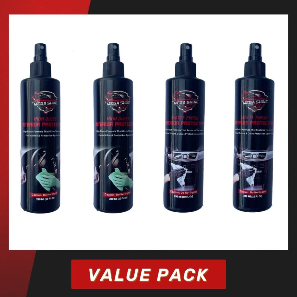 Mega Shine Interior Polish Value Pack