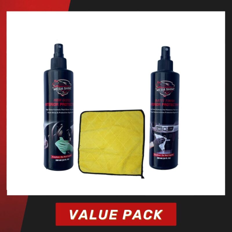 Mega Shine Interior Shine Value Pack Mega Shine Interior Shine Value Pack