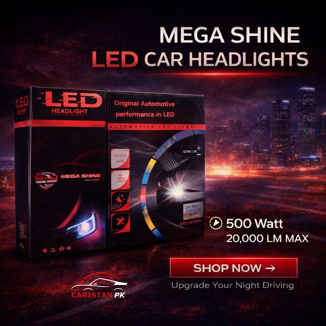 Mega Shine Super Bright 500 Watts LED Light H4 H11 9005