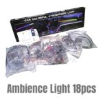 Multicolor Interior Ambiance Dynamic RGB Lights App Controlled