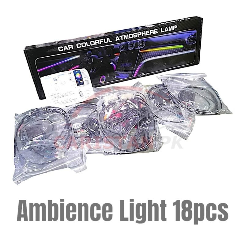 Multicolor Interior Ambiance Dynamic RGB Lights App Controlled