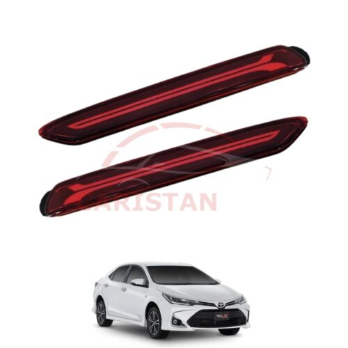 Toyota Corolla X Rear Bumper Reflector Light Design A