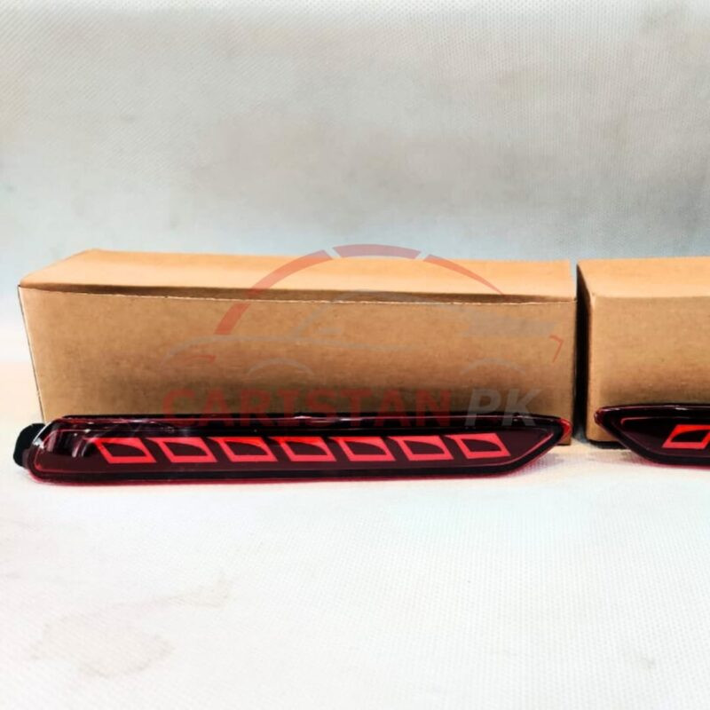 Toyota Corolla X Rear Bumper Reflector Light Design B 1