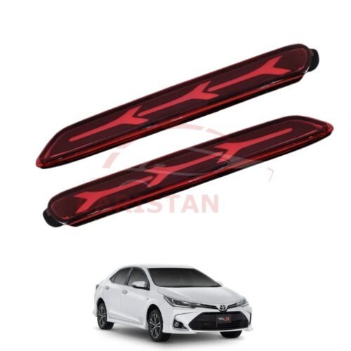 Toyota Corolla X Rear Bumper Reflector Light Design C