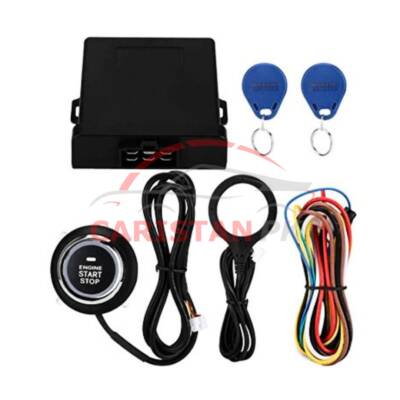 Push Start System Auto Car Keyless Entry Engine Without Remote