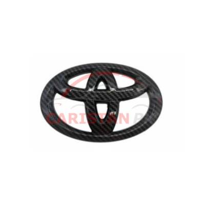 Toyota Steering Wheel Logo Carbon Fiber