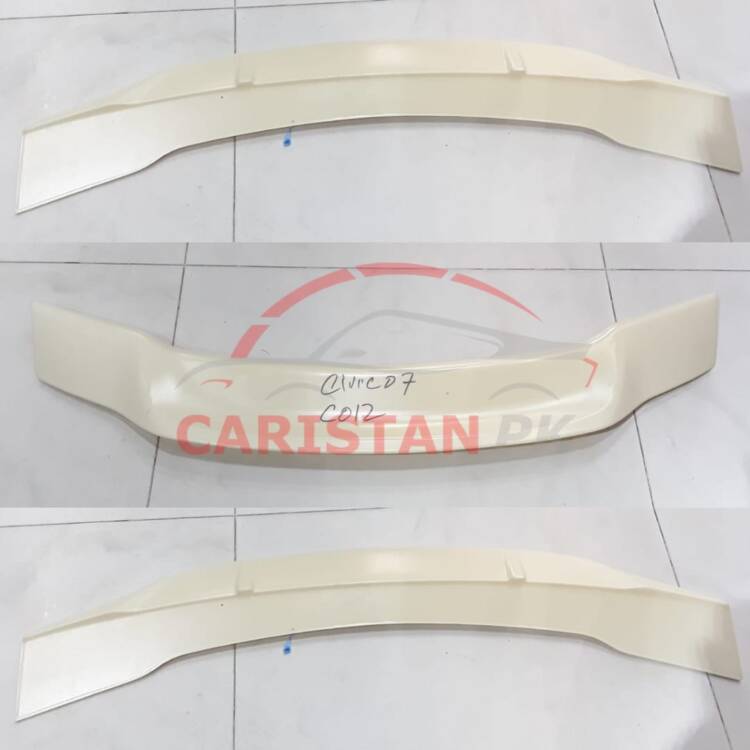 Unpainted Honda Civic Reborn ABS Plastic Duck Tail Spoiler 1