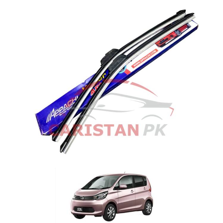 Mitsubishi EK Wagon Appachi Super Soft Silicone Wiper Blade 2014-18