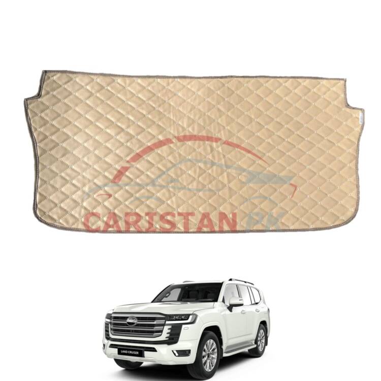 Toyota Land Cruiser 7D Trunk Protection Mat Beige 2022-24