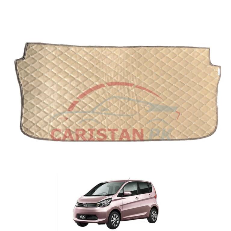Mitsubishi EK Wagon 7D Trunk Protection Mat Beige 2014-18
