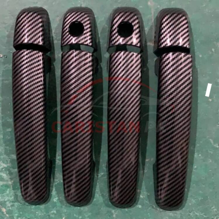 Suzuki Cultus Carbon Fiber Door Handle Cover 2017-24 1