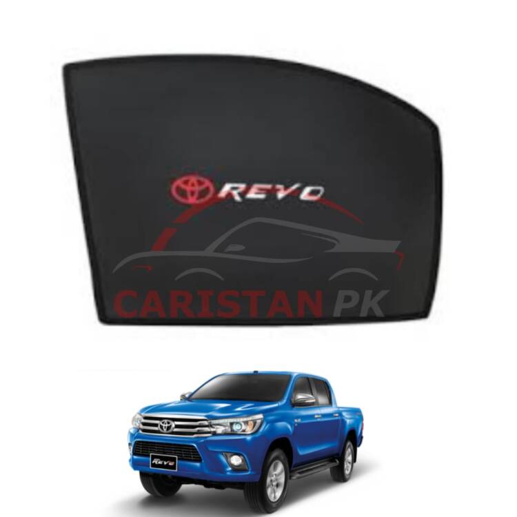 Toyota Hilux Revo Sunshades With Logo