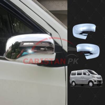 Changan Karvaan Chrome Side Mirror Covers