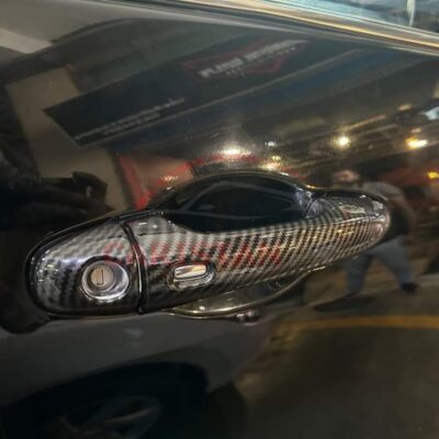 Toyota Fortuner Carbon Fiber Door Handle Cover 2016-25