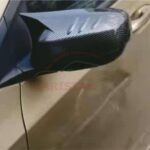 Honda City Batman Style Carbon Fiber Side Mirror Cover 2009-21 2