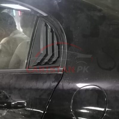 Honda Civic Reborn Quarter Glass Evo Rack Louver Cover Vent Set 3