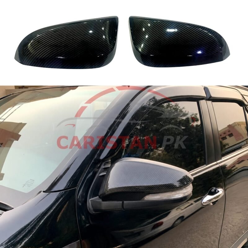 Toyota Hilux Revo Rocco Carbon Fiber Side Mirror Cover 2