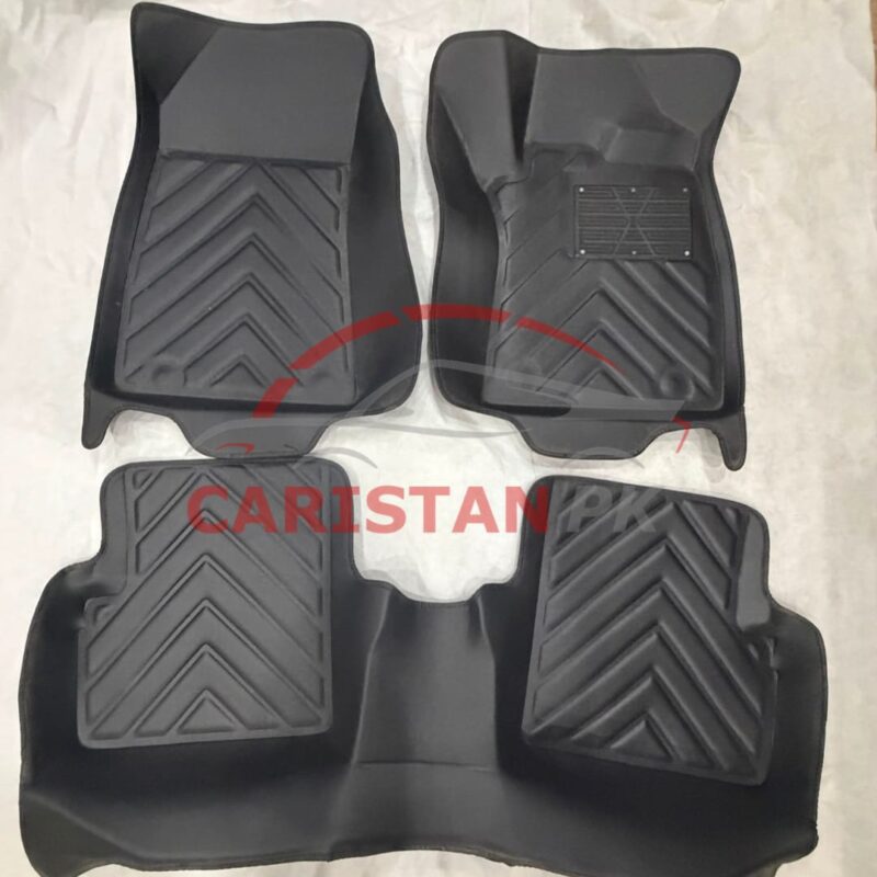 MG HS 5D Floor Mats Black