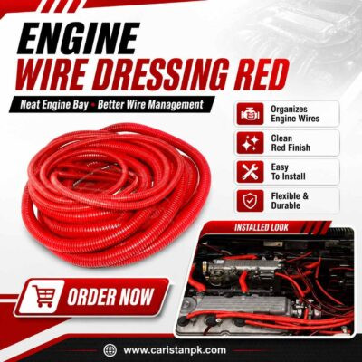 Engine Wire Dressing Red