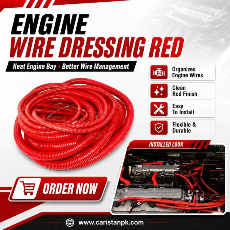 Engine Wire Dressing Red Engine Wire Dressing Red