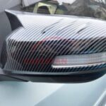 Honda City Batman Style Carbon Fiber Side Mirror Cover 2009-21 1