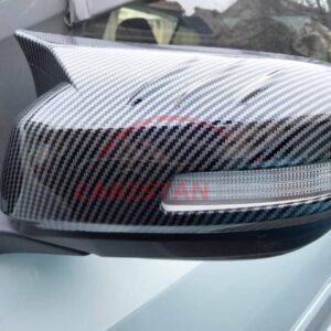 Honda City Batman Style Carbon Fiber Side Mirror Cover 2009-21 1