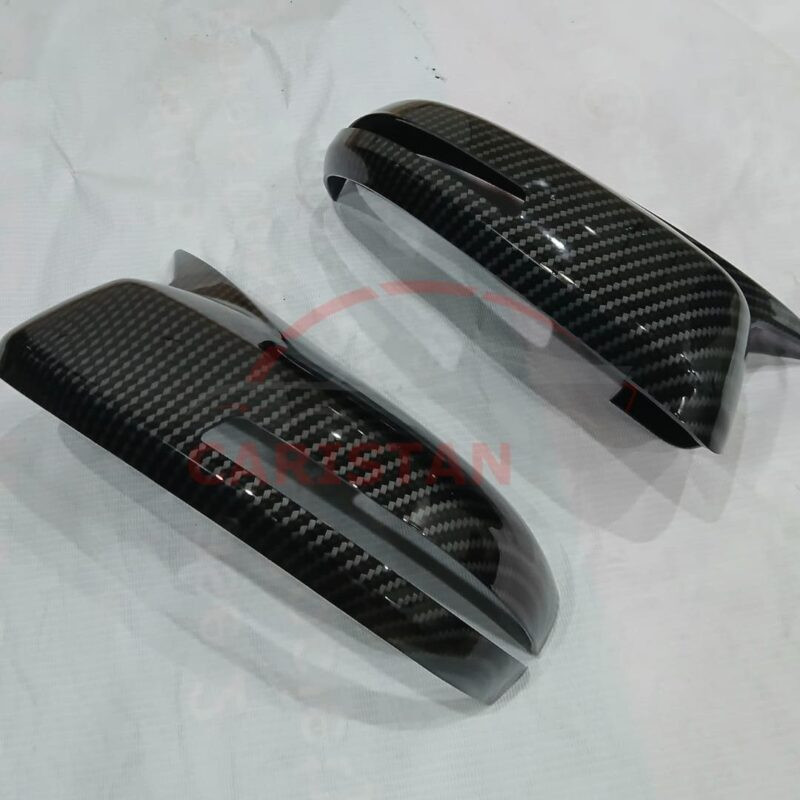 Honda City Batman Style Carbon Fiber Side Mirror Cover 2009-21 2